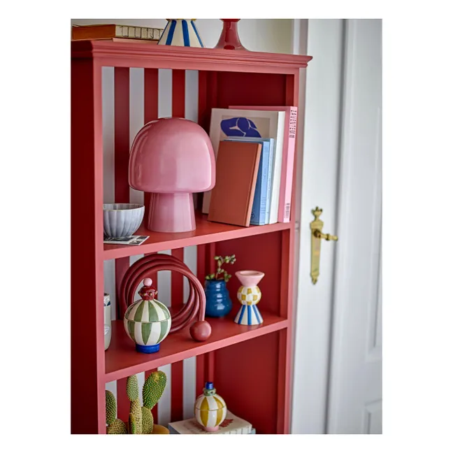 Tischlampe Paddy aus Glas | Rosa