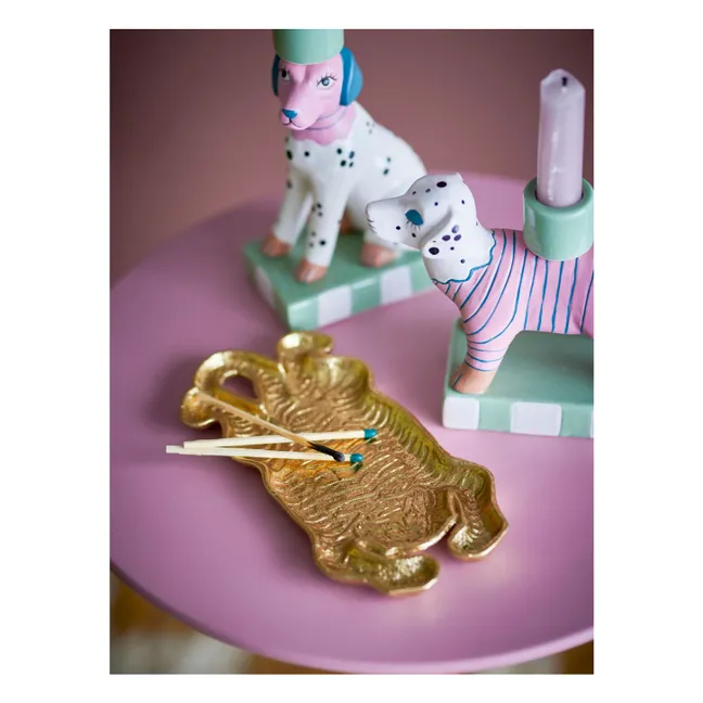 Vassoio in ferro battuto Lester | Or