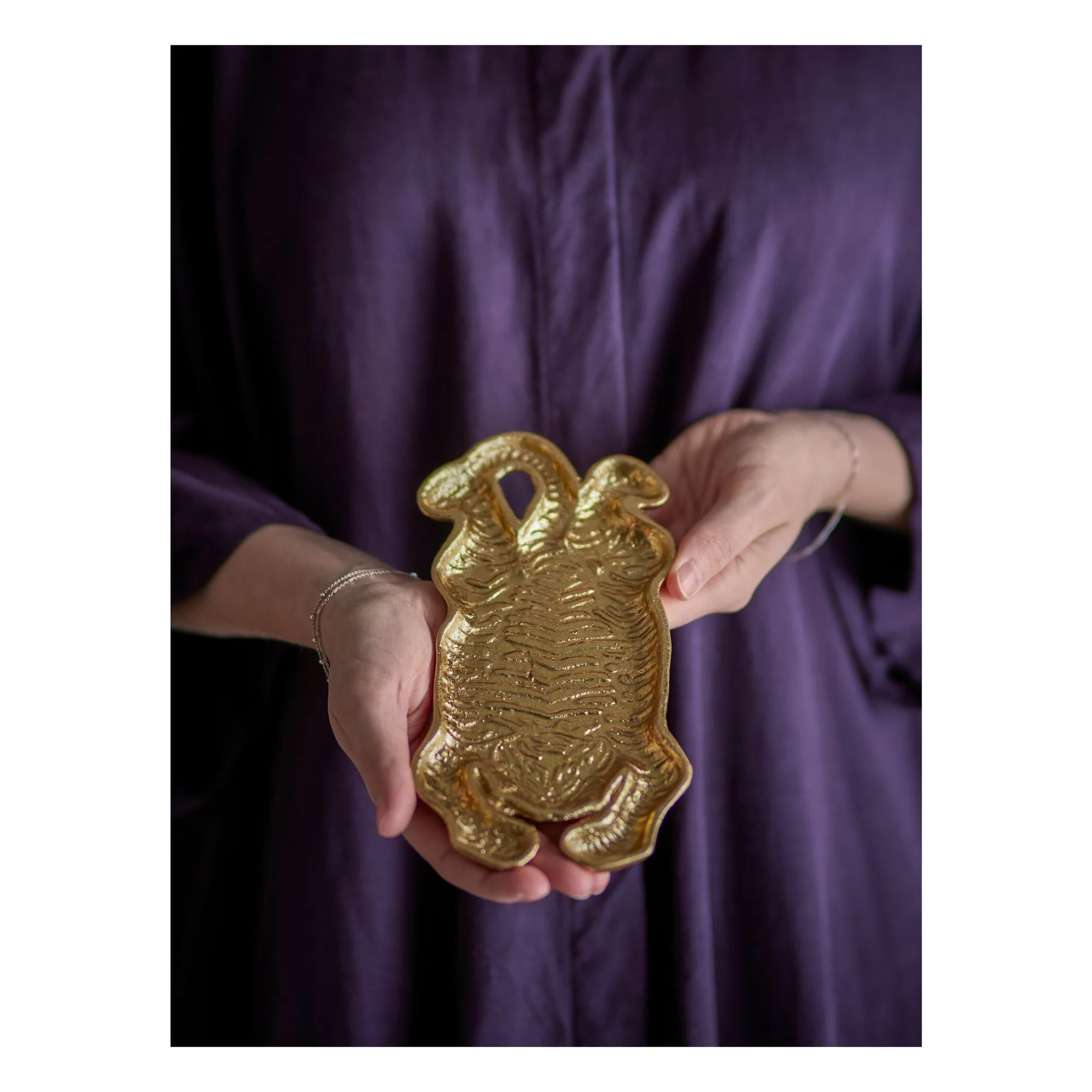 Bloomingville - Plateau Lester en fer forgé (Bloomingville) - Image 1