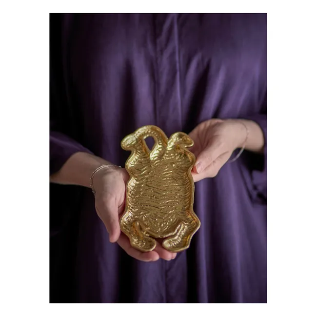 Schmiedeeisernes Lester-Tablett | Or