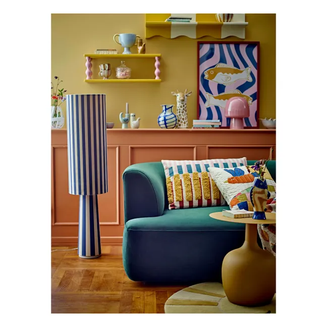 Tischlampe Paddy aus Glas | Rosa