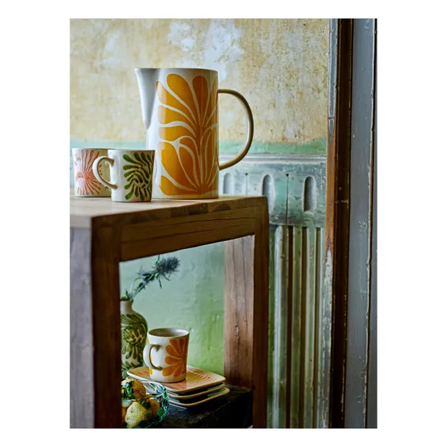 Tasses Fauni en grès - Set de 3 | Multicolore