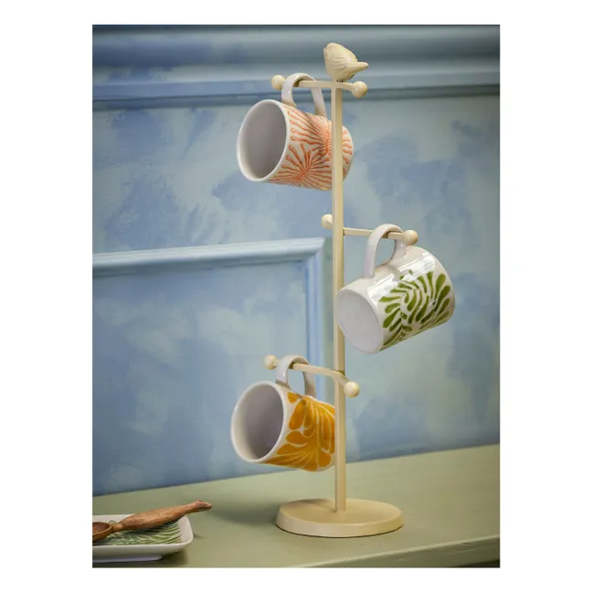 Tasses Fauni en grès - Set de 3 | Multicolore