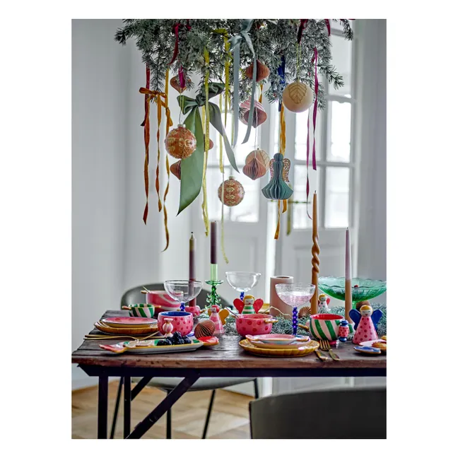 Kerzenhalter Brant aus Glas | Grün