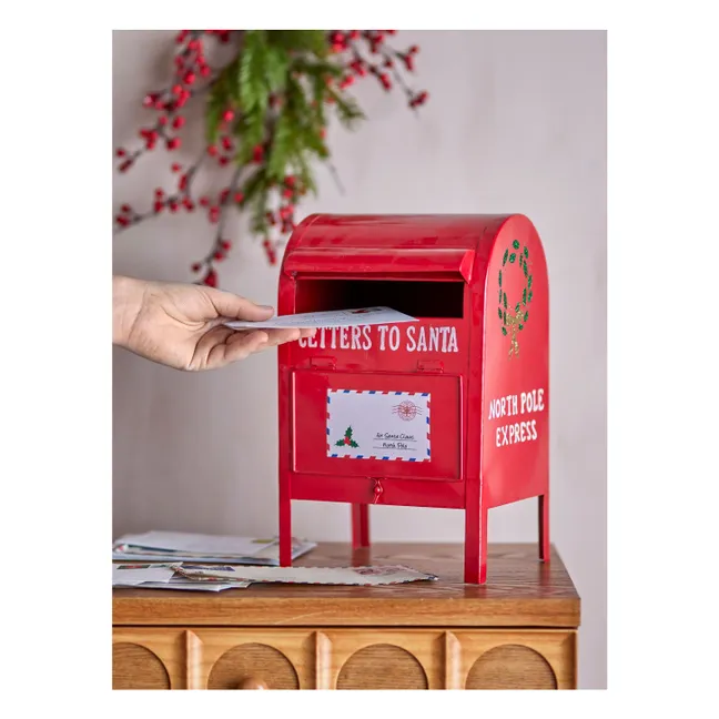 Boîte aux lettres décorative Carlo | Rouge