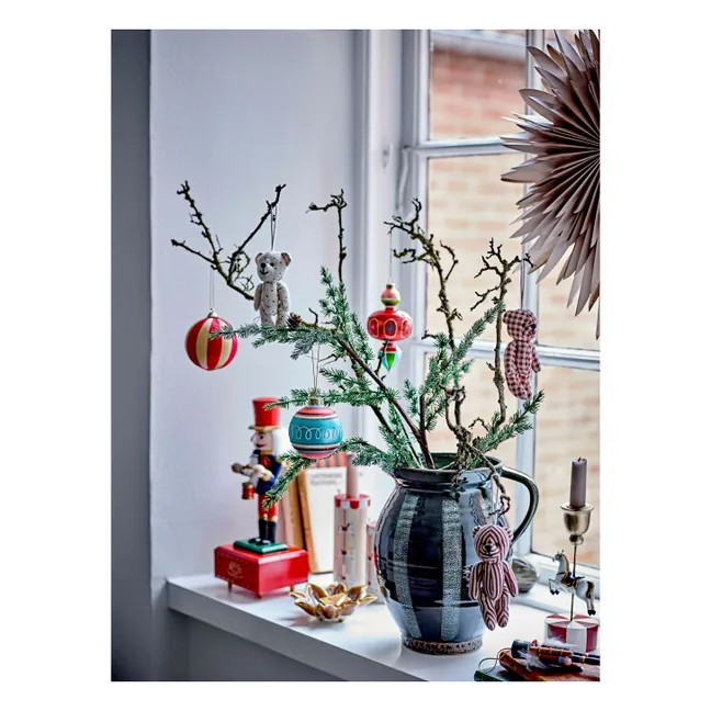 Wynn-Weihnachtskugeln - 3er-Set | Rot