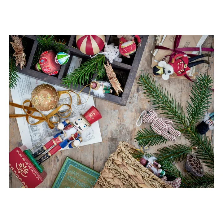 Boules de Noël Wynn - Set de 3 | Rouge- Image produit n°7