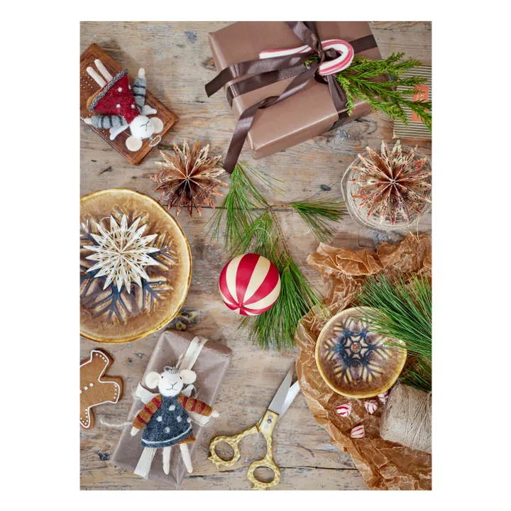 Boules de Noël Wynn - Set de 3 | Rouge- Image produit n°4