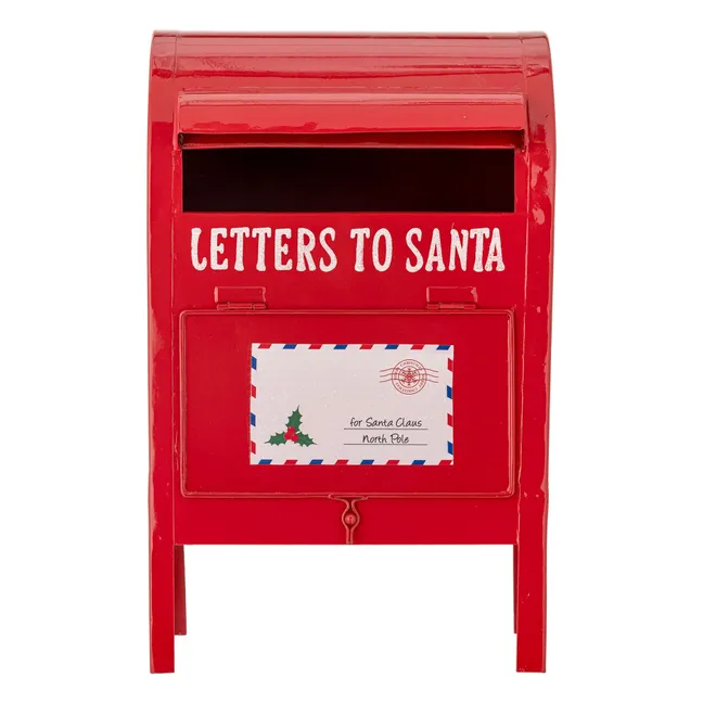 Boîte aux lettres décorative Carlo | Rouge