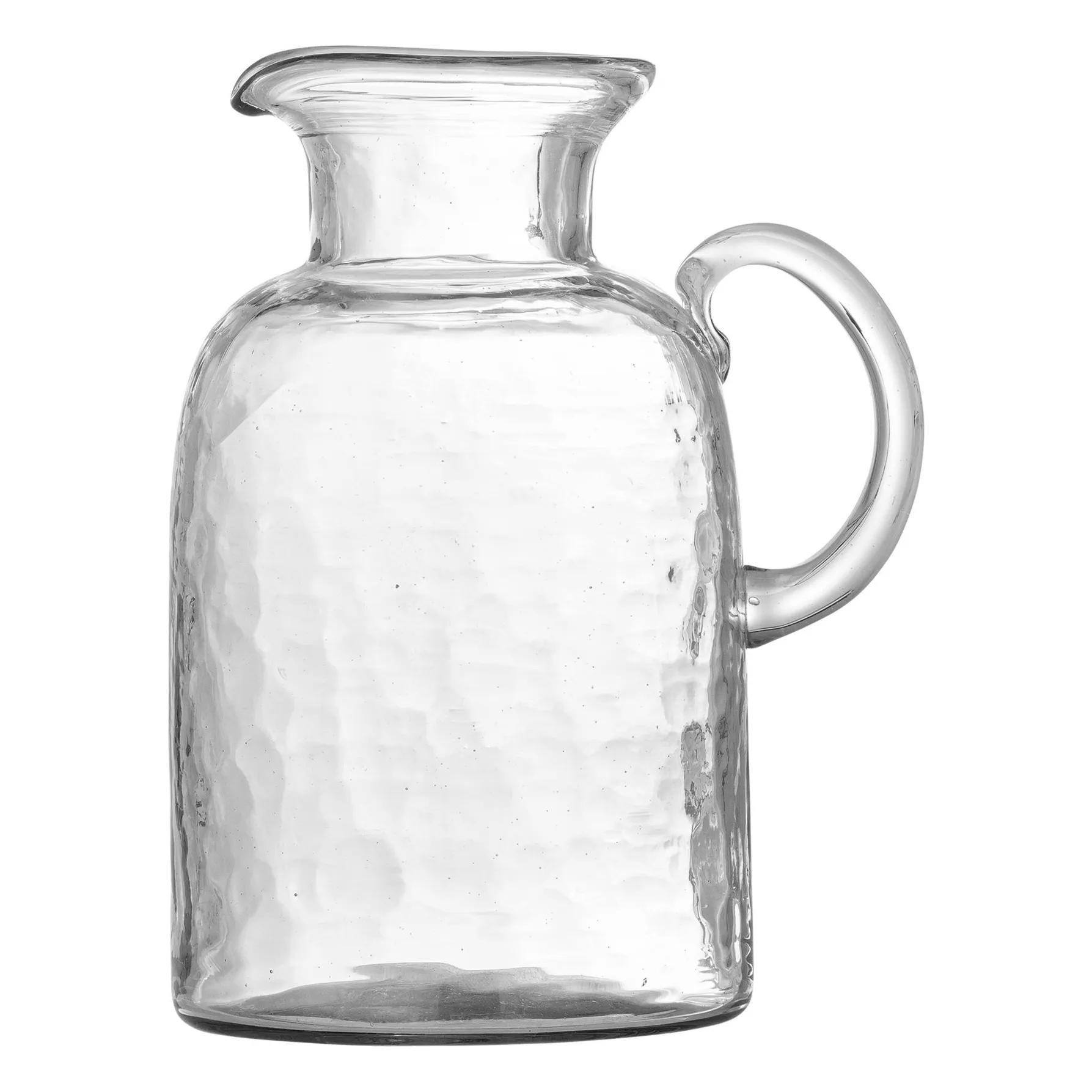Bloomingville Transparent Asha Decanter In Recycled Glass