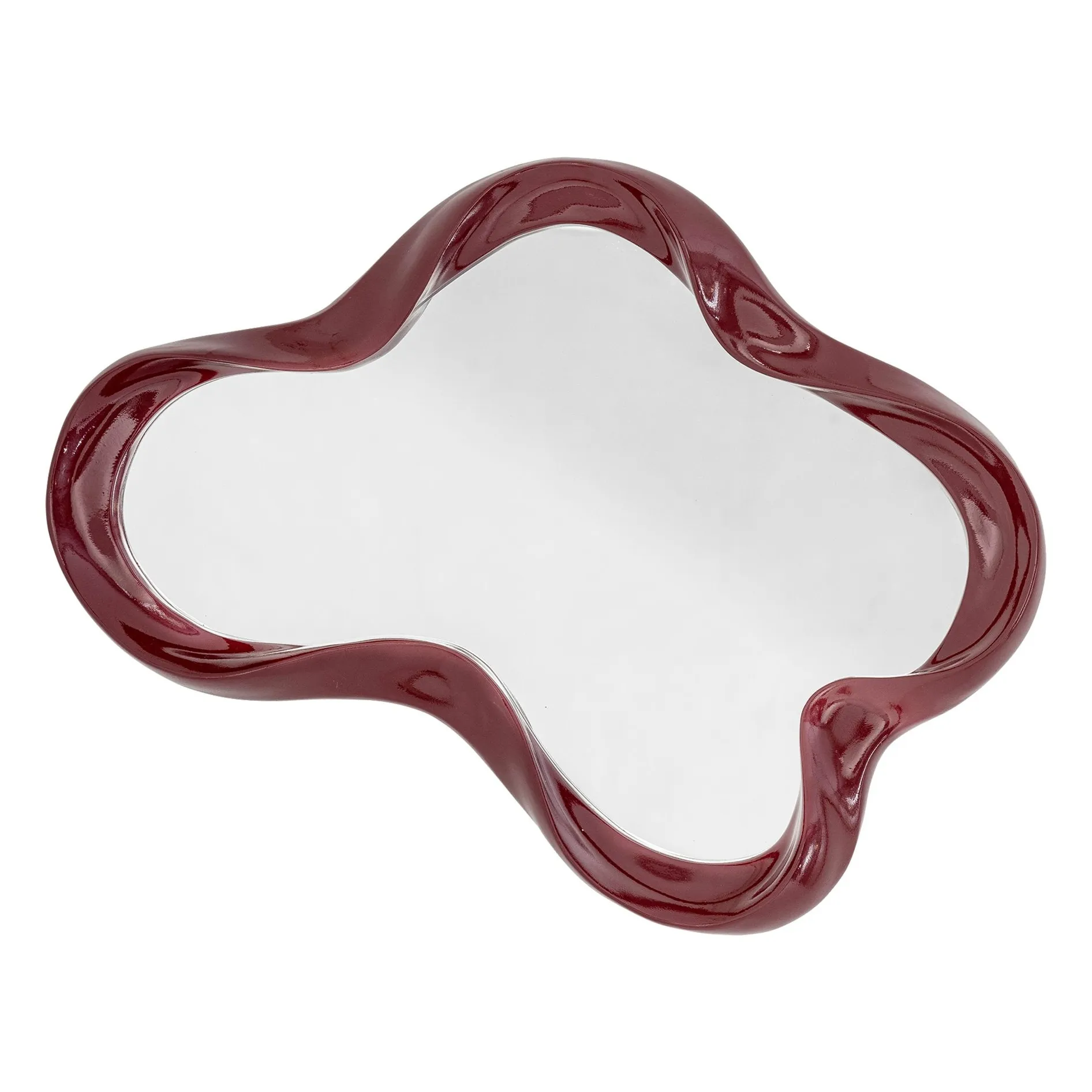 Bloomingville Cherry Red Violeta Wall Mirror