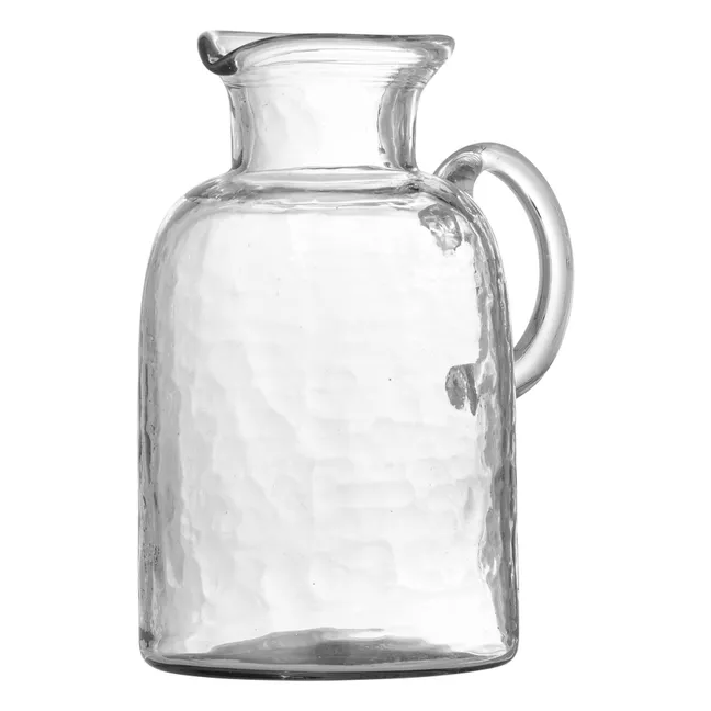 Carafe Asha en verre recyclé | Transparent