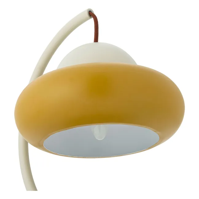 Lampe de table Bubble en métal | Vert amande