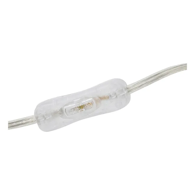 Tischlampe Paddy aus Glas | Rosa