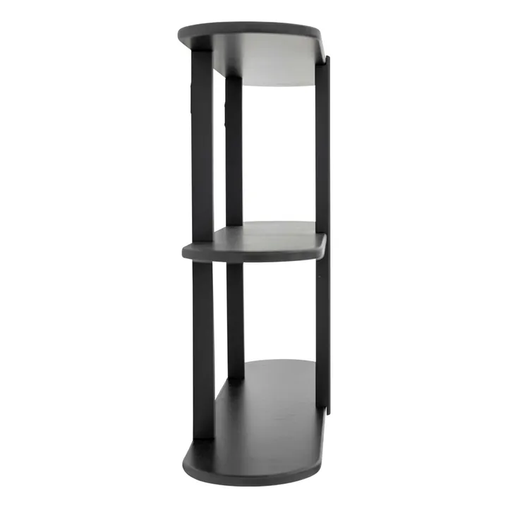 Vicente shelf L80 cm | Black- Product image n°3