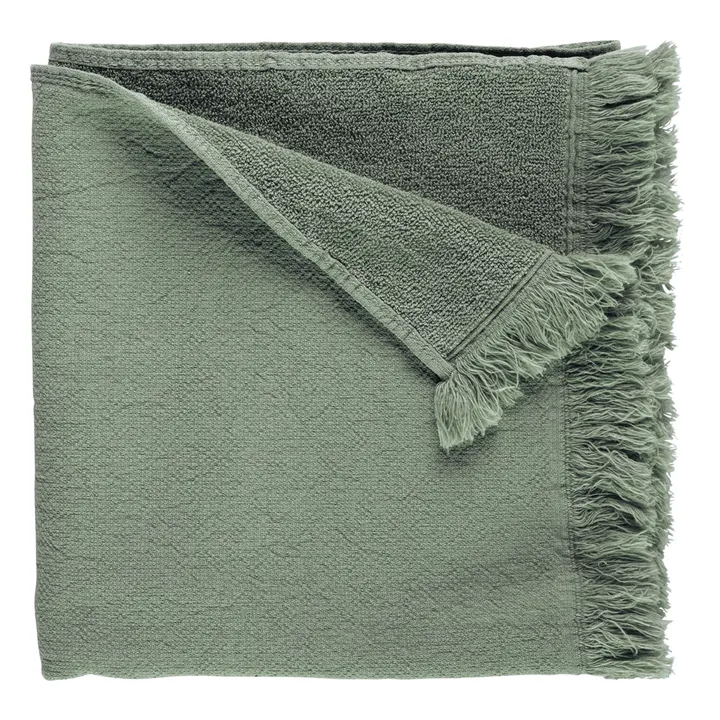 Toalla Luna de algodón orgánico | Verde Celedón- Imagen del producto n°0