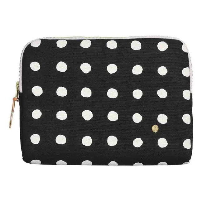 Housse d'Ipad en coton bio Mia | Caviar