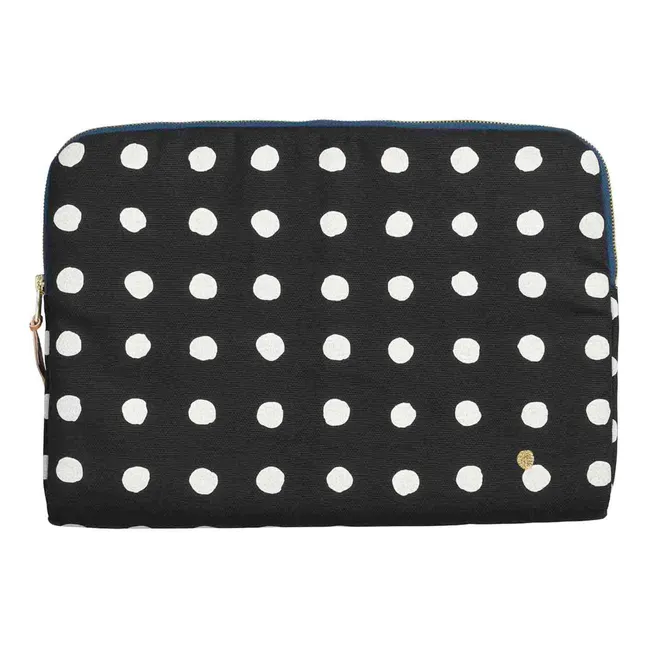 Bolsa de ordenador de algodón orgánico Mia | Caviar