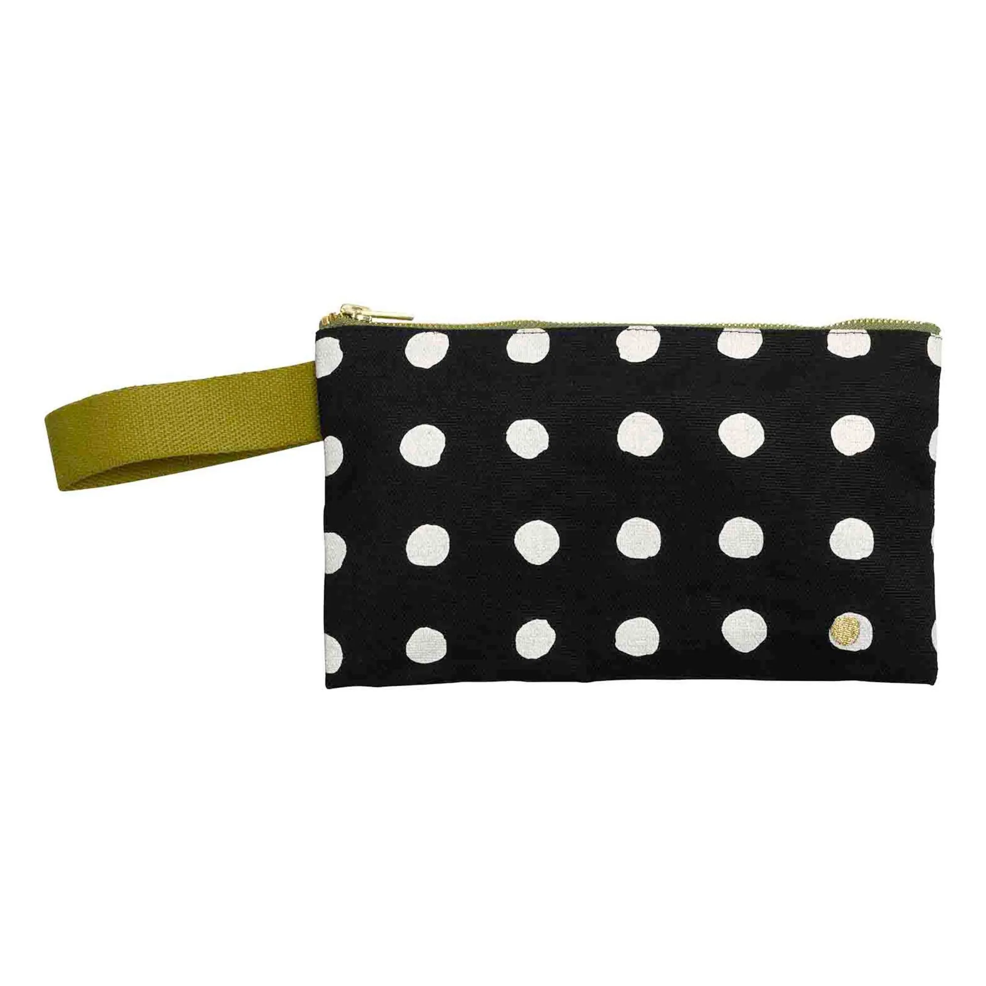 La Cerise Sur Le Gâteau Caviar Mia Organic Cotton Clutch Bag With Handle