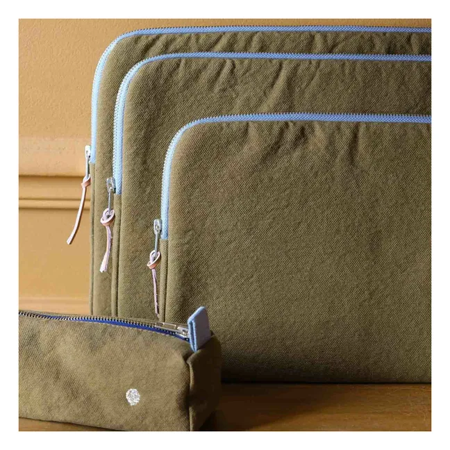 Housse d'Ipad en coton bio Iona | Gold