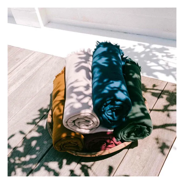 Toallas de algodón orgánico Luna - Juego de 2 | Gold