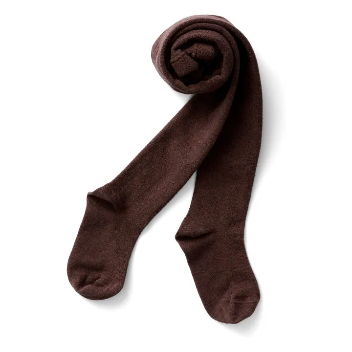 Collants à Chevrons | Prune- Image produit n°0