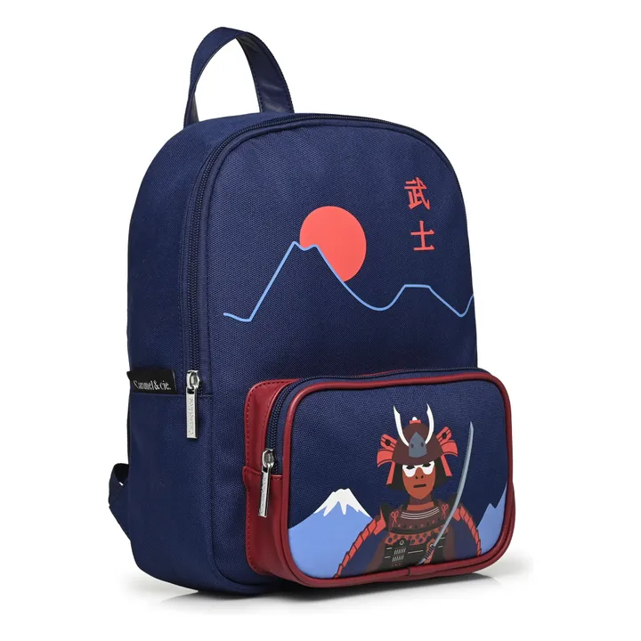 Cartera Samurai pequeña | Azul- Imagen del producto n°1