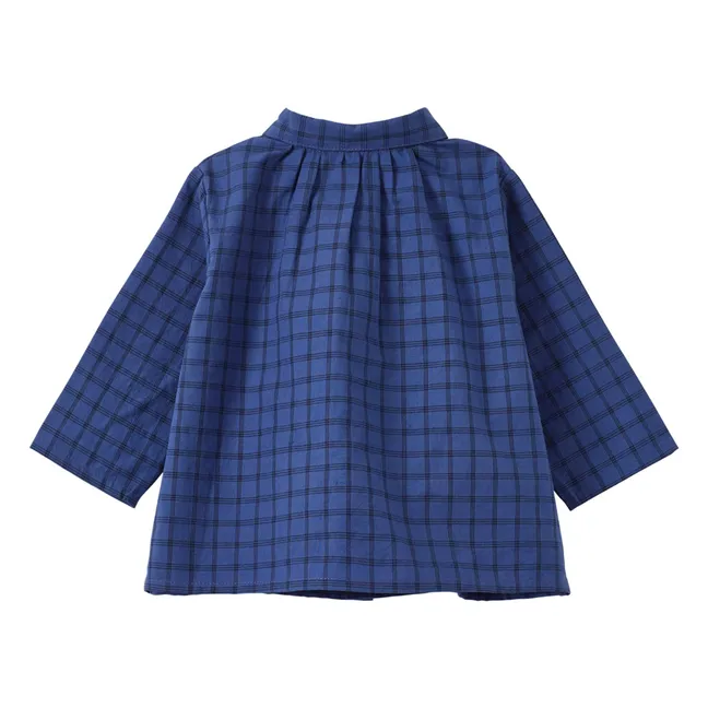 Hemd Aloe Kariert | Blau