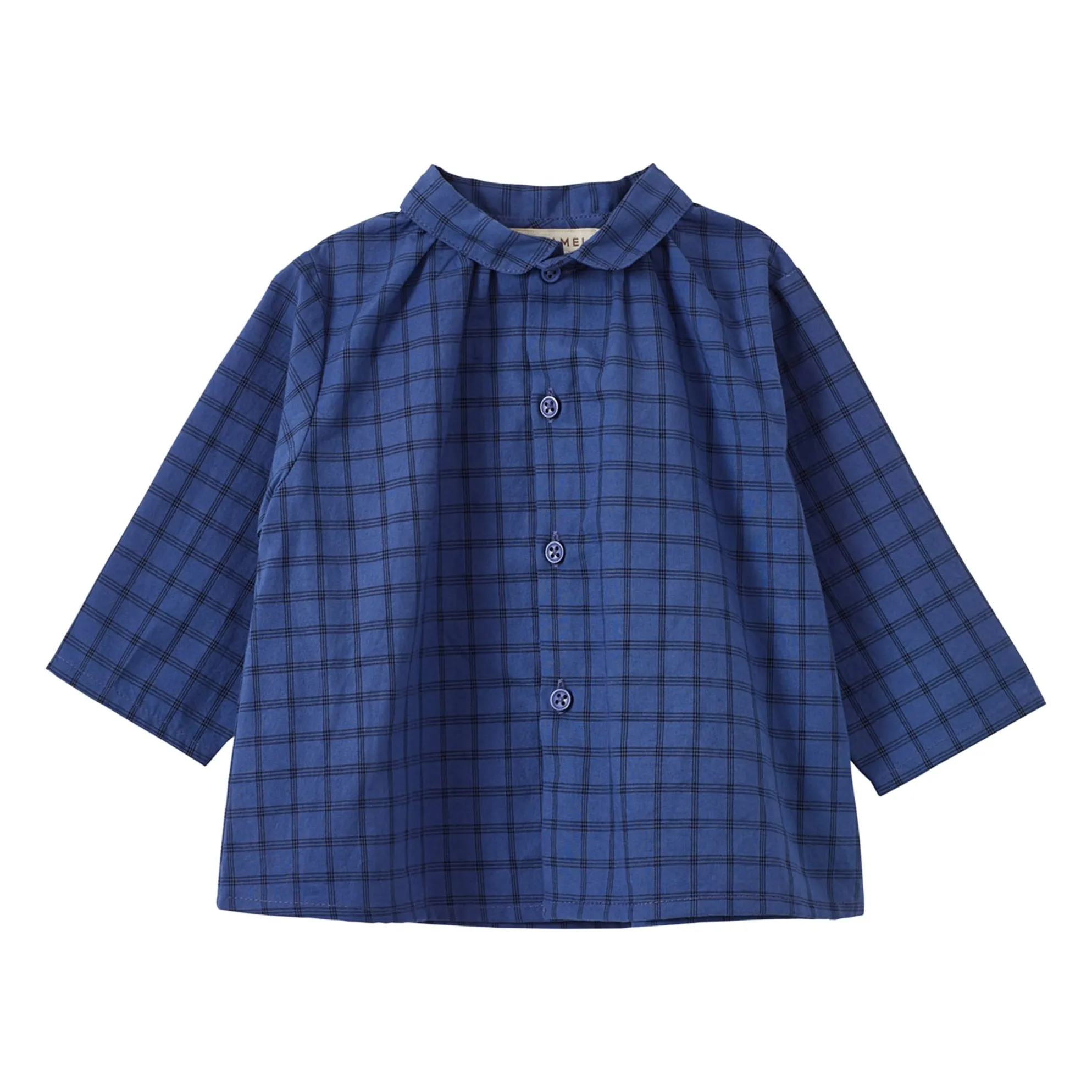 Caramel Blue Aloe Carreaux Shirt