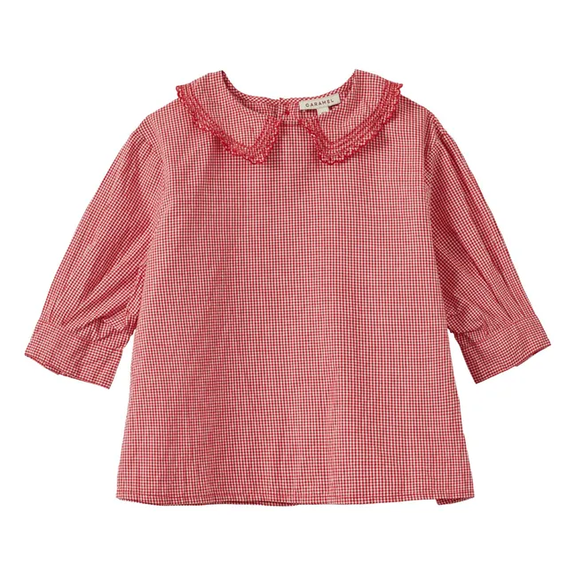 Blusa Harper Vichy | Rojo