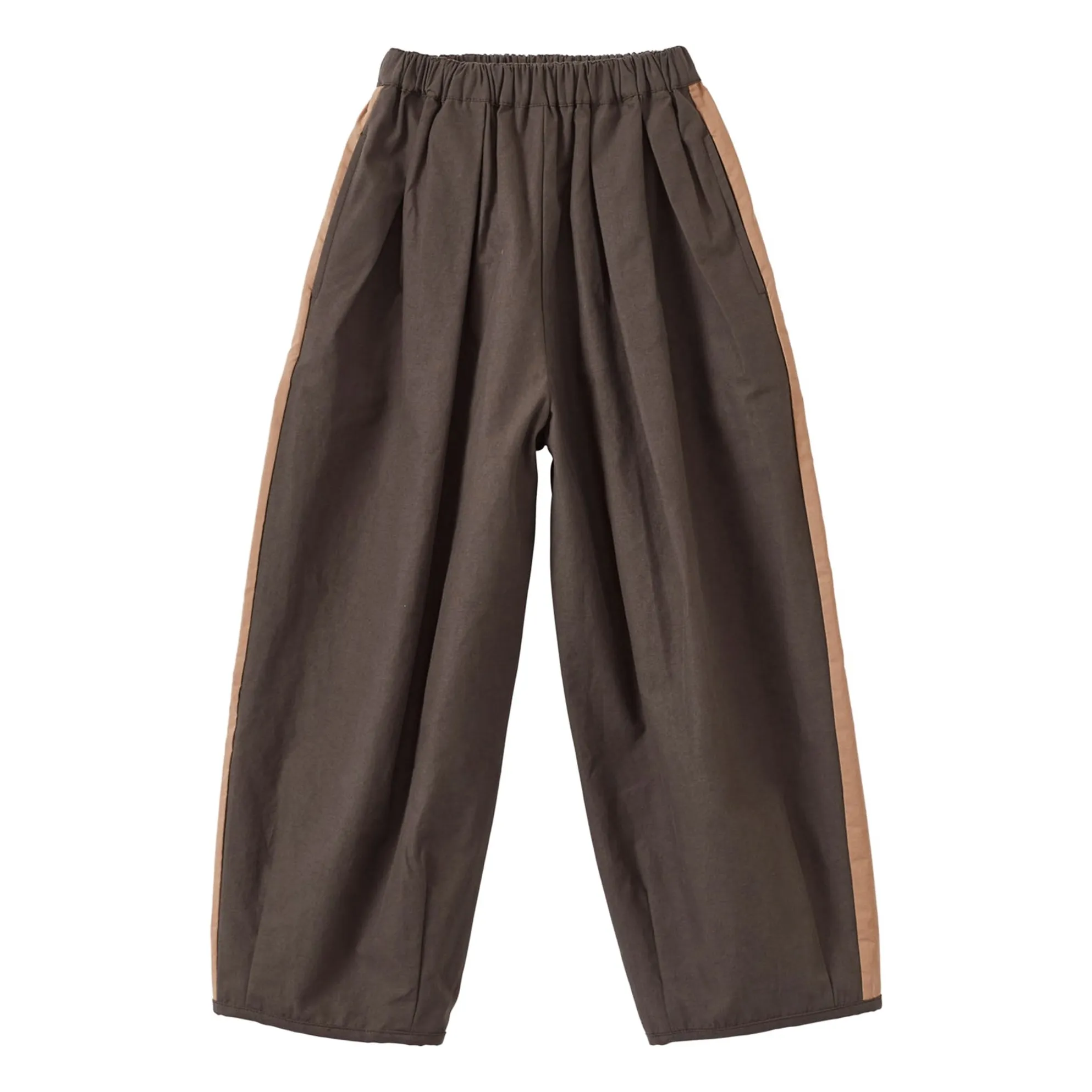 Caramel Taupe Brown Bobby Liseré Pants