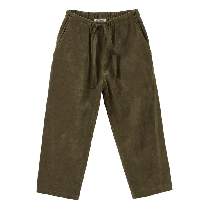 Pantalon Leda | Vert kaki- Image produit n°0