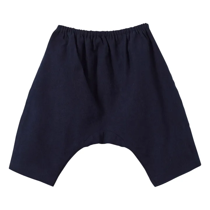 Ensemble Blouse et Pantalon Clement | Bleu marine- Image produit n°3