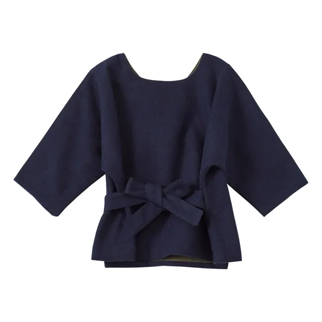 Ensemble Blouse et Pantalon Clement | Bleu marine