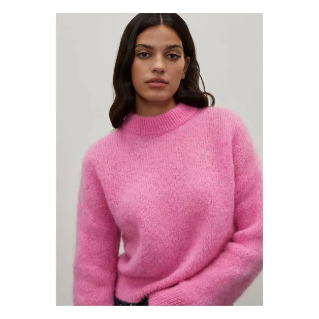 Jane Super Kid Mohair sweater | Pink