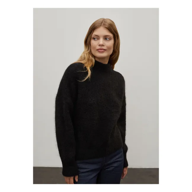 Pull Jane Super Kid Mohair | Noir