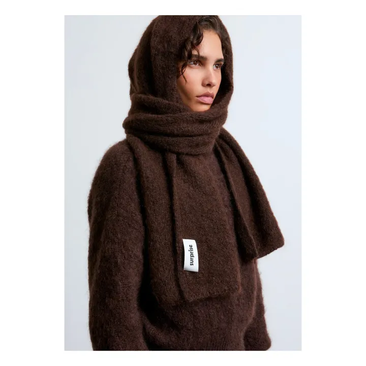 Echarpe Donna Super Kid Mohair | Chocolat- Image produit n°0