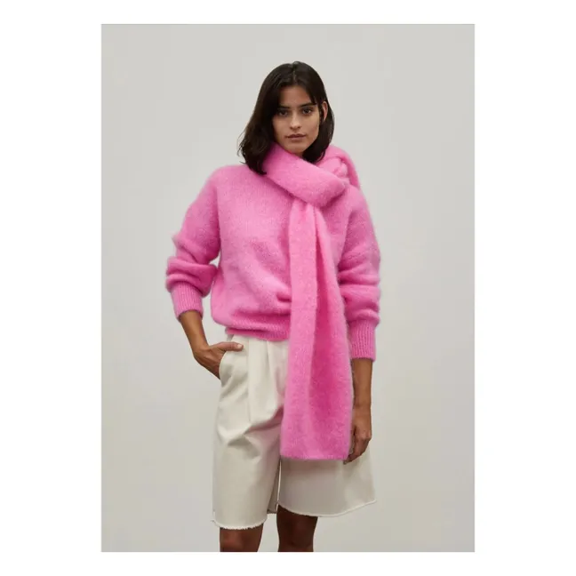 Sciarpa Donna Super Kid Mohair | Rosa