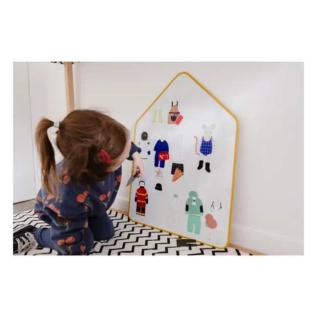 Les Métiers magnetic game