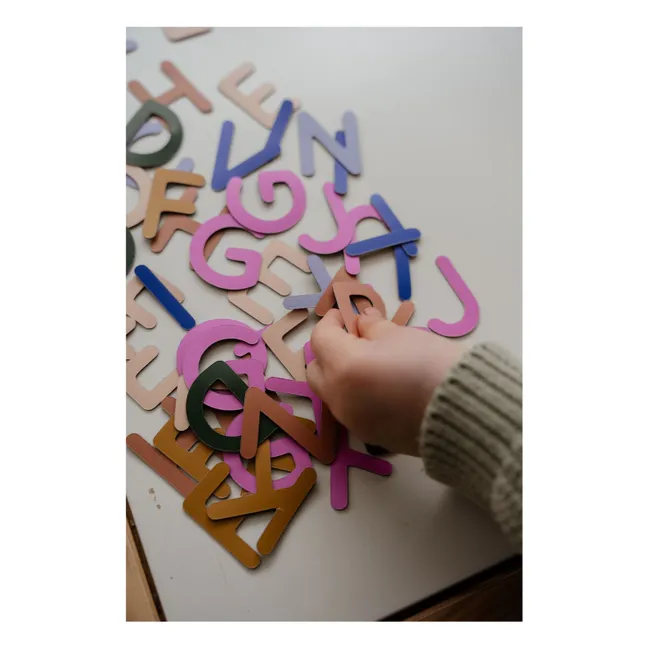 Imanes Letras Mayúsculas