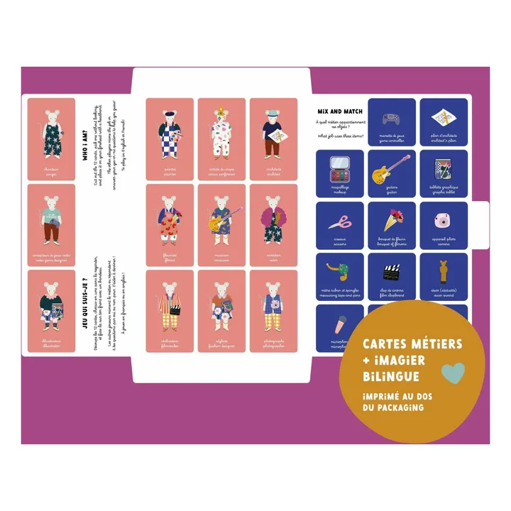 Les Métiers Créatifs magnetic game- Product image n°4