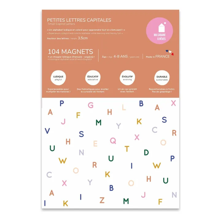 Magnets Petites Lettres Capitales- Image produit n°3