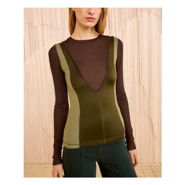 Camiseta Annete | Verde Kaki