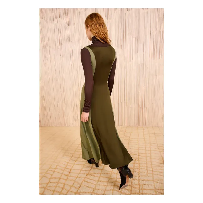 Vestido Nahla | Verde Kaki