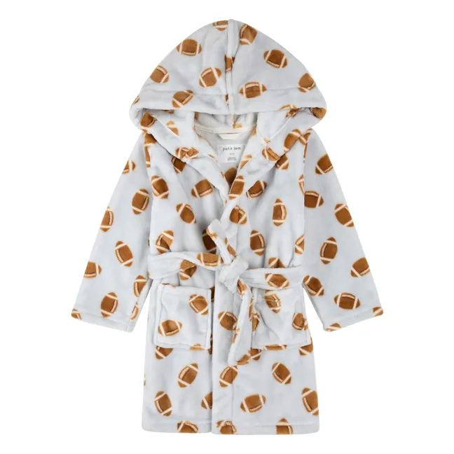 Albornoz de fútbol Fibras recicladas | Gris