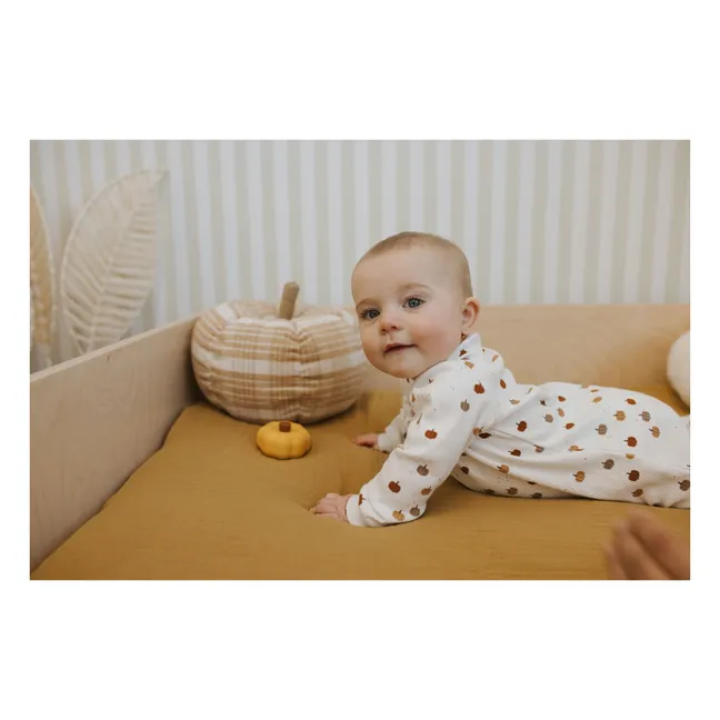 Pijama Convertible Calabazas Algodón Ecológico | Gris