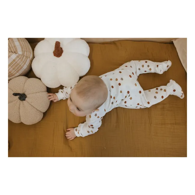 Pijama Convertible Calabazas Algodón Ecológico | Gris