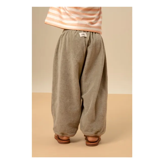 Porgy Terry Pants | Taupe brown