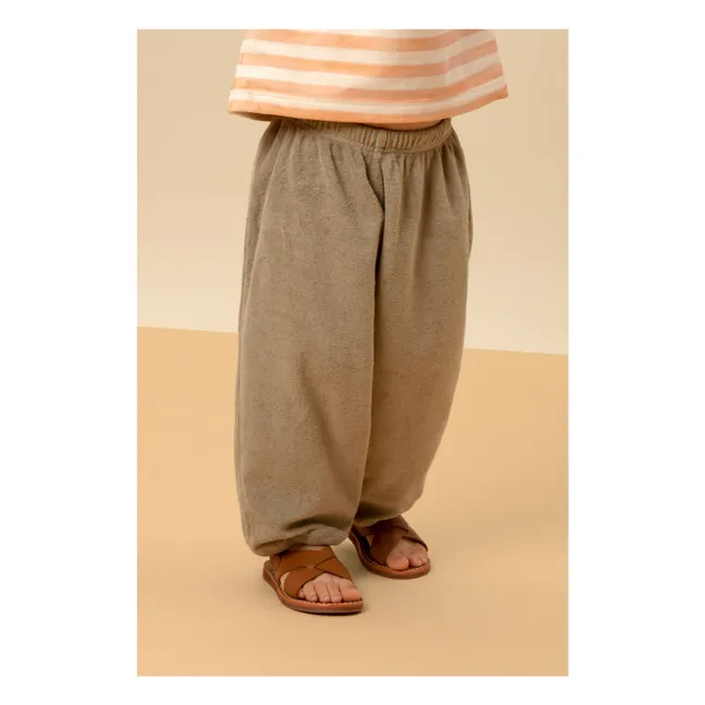 Pantalones de rizo Porgy | Topo