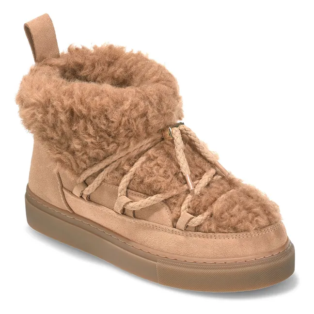 Botas Teddy Low | Beige